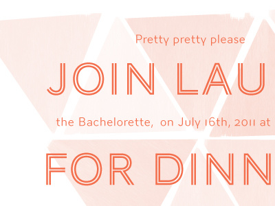 bachelorette party invitation