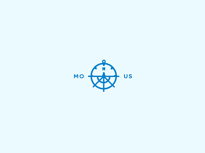 compass + ship wheel