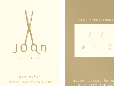 hair stylist business card gold hair logo shears stylist