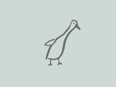 goose branding goose illustration logo