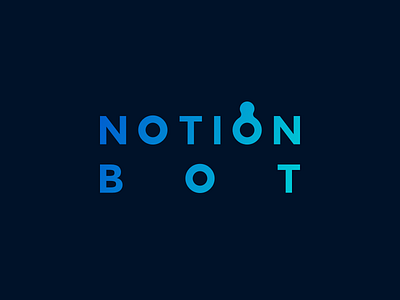 Notion Bot Logotype bot branding logo logotype