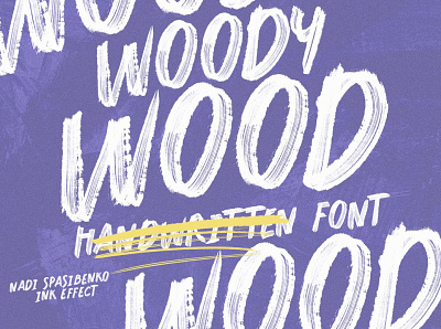 Woody Wood Font 3d animation app branding design graphic design illustration logo motion graphics typography ui ux vector