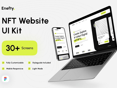 Enefty - NFT Website UI Kit