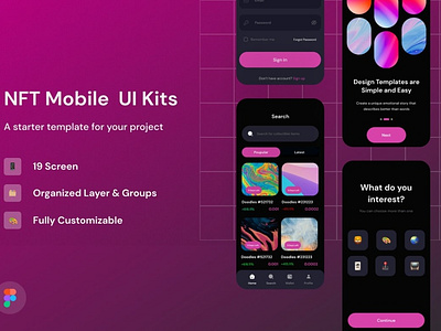 NFT Mobile UI Kit