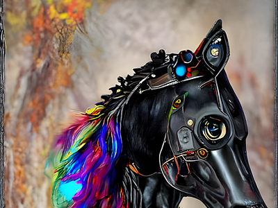 Spirit Horse ai animal horse illustration product design spirit animal