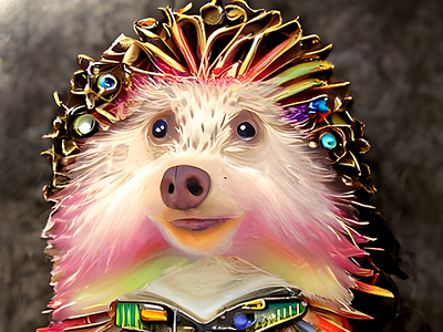 Spirit Hedgehog ai animal graphic design hedgehog ill illustration product design spirit animal