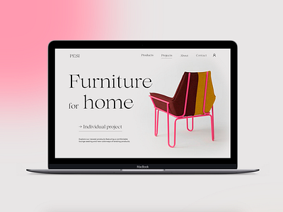 Furniture for home - Website