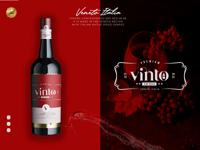 Visual design (Vinto wines)