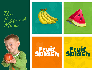 Fruit drinks brand Identity designs adobe illustrator brand identity brand packaging branding design graphic design illustration logo vector