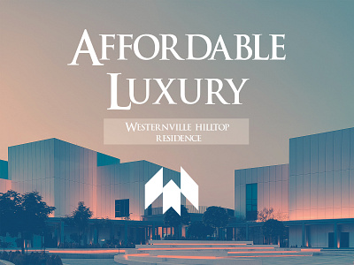 Affordable luxury (WESTERNVILLE) Banner design