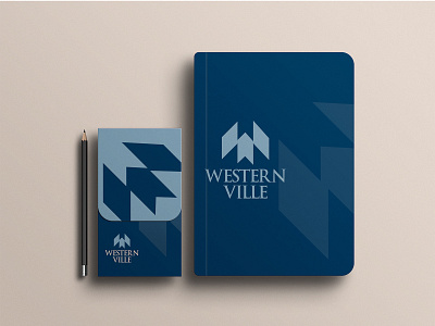 Westernville corporate branding adobe illustrator book brand identity branding design graphic design logo packaging