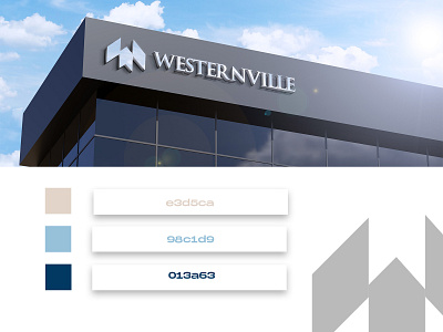 Westernville color Palette adobe illustrator brand identity brand packaging branding color palette design