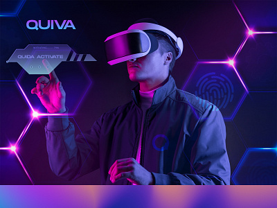 Virtual reality banner design