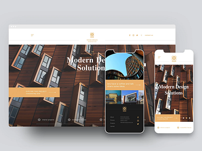 Your Space Website clean design fresh landing page landingpage layout mobile modern page responsive ui uiux web webdesign website