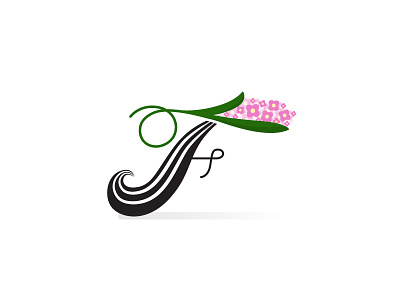 F is for Flower alphabet bambi disney flower illustrated skunk type typography