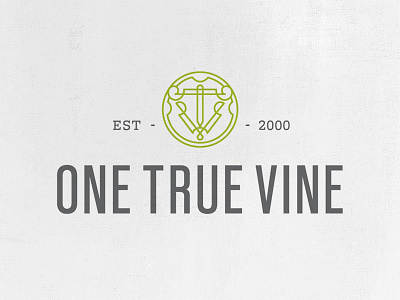Vineyard logo brand identity logo type