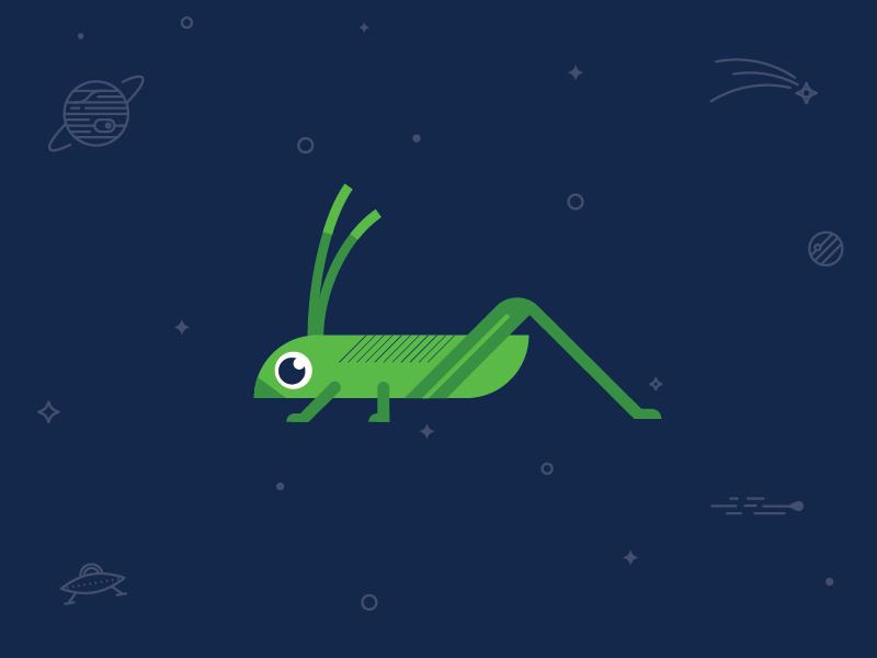 Space Cricket by TNKR for Spaceteam on Dribbble