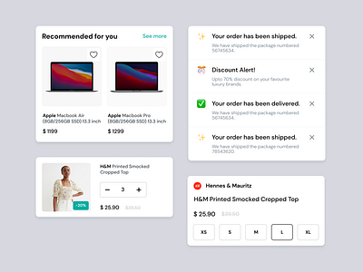 E-commerce Platform Components