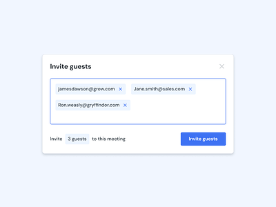 Invite Dialog