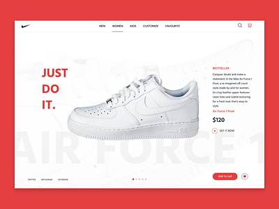 Nike Landing Page