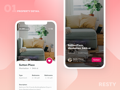 Property Detail by Daria.D for Materio Agency on Dribbble