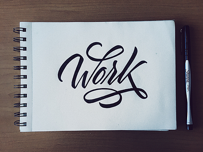 Work custom design drawing handlettering handmade illustration inked lettering letteringart type typography
