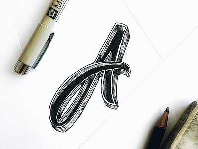 A 36daysoftype design drawing handlettering handmade illustration lettering typography