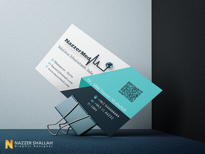 Nazzer Med business card