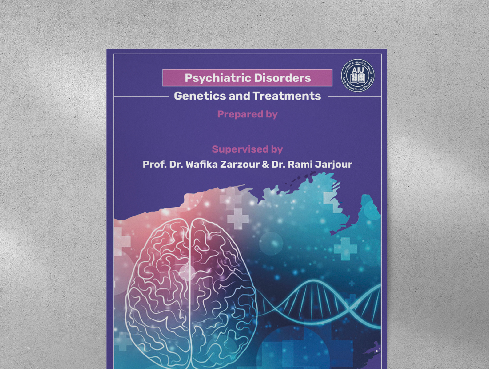 Graduation Project poster by Nazzer Shallah on Dribbble