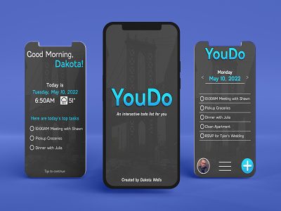YouDo App Design app design mobile ui