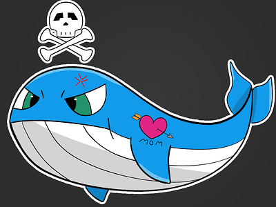 Wilderness Whales (Old School Runescape Clan Mascot)