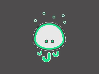 #Typehue letter J - Jellyfisch jellyfish letter j typehue