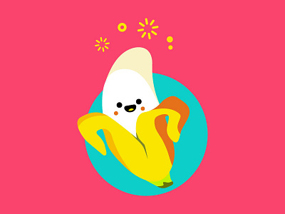 Cute Banana T-Shirt Design