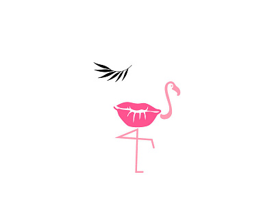 Flamingo kiss T-Shirt Design