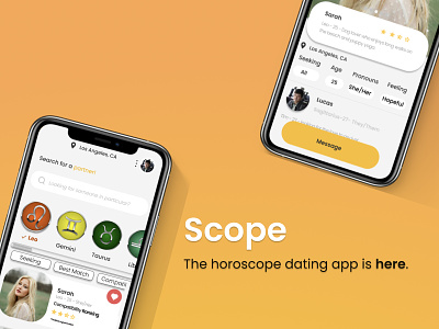 Scope - Concept Project branding design mobile ui