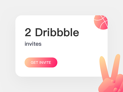 2 Dribbble Invites