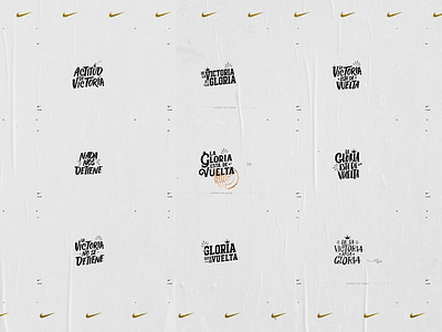 Nike - La Gloria Está De Vuelta alianzalima branding design graphic design logo logotype peru type typography