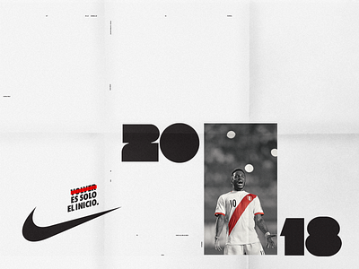 Volver es solo el inicio - Nike abstract ads branding design graphic design illustration logo nike peru retouch type vector