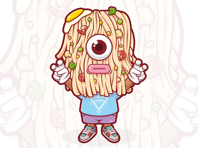 Noodle mascot noodle