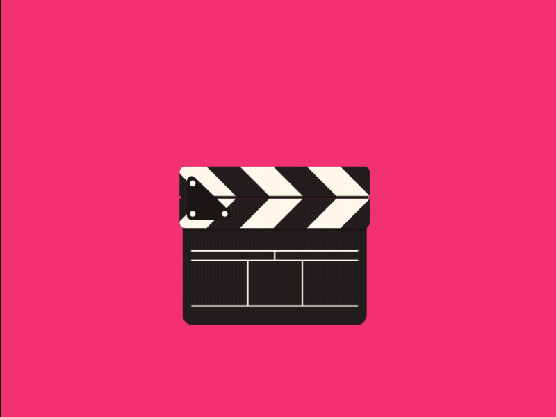 clapperboard gif