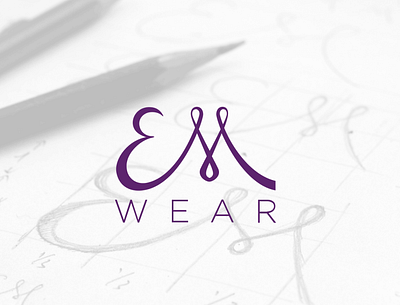 EmWear branding logo
