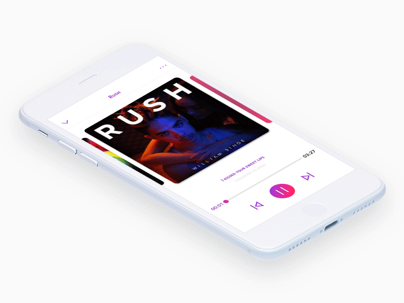 X-Music Lyrics scroll interactive animation app enter gif kane kane d line login music purple song ue ui