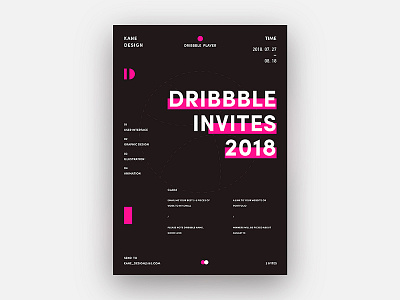 2 Dribbble Invites