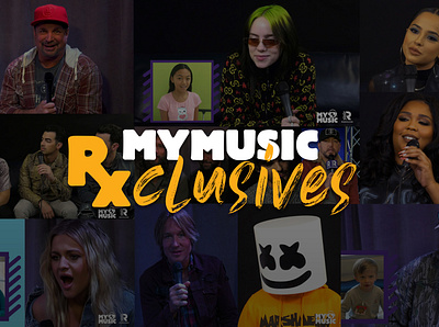 MMRxClusives // Giving Tuesday Logo logo music nonprofit