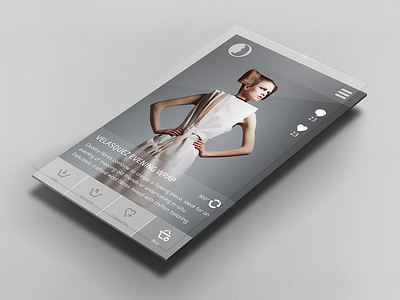 Fashion App UI app fashion interface mobile ui ux