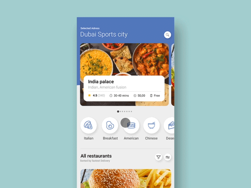 Food Delivery App