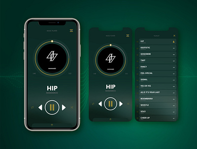 Music Player Daily UI Design adobe xd app dailyui design illustrator minimal music app music player ui ui design vector web