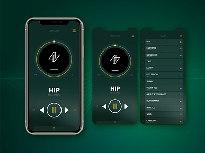 Music Player Daily UI Design