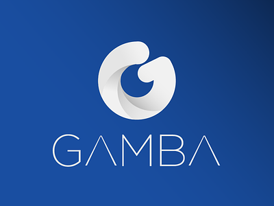 Gamba LOGO acoustic adobe blue chartegraphic company g gamba gradient graphiddesign illutrator logo sound