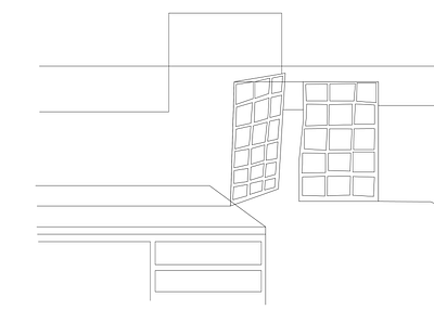 003 architecture art black and white compose drawing illustration